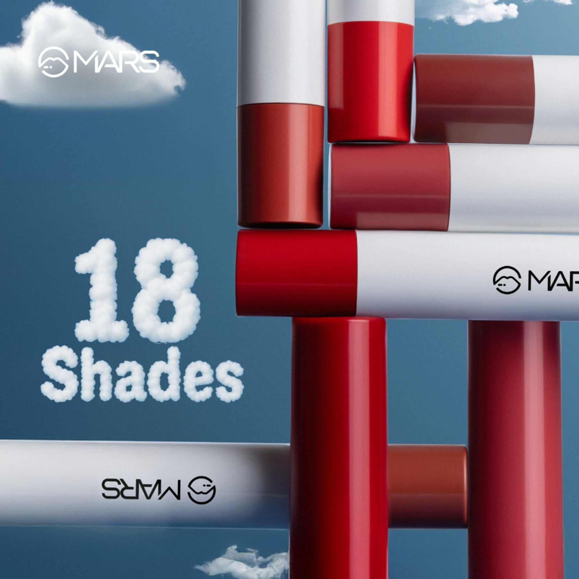 MARS Cosmetics Cloud Kiss Soft - Matte Lip Crayon - 09 Mulberry Days