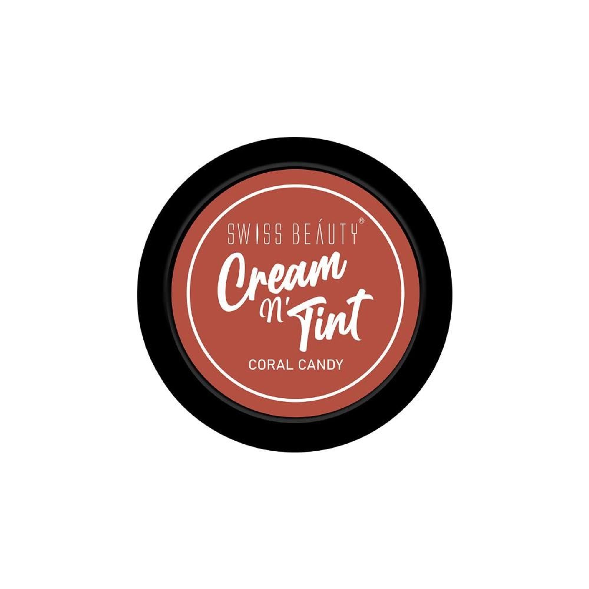Swiss Beauty Lip & Cheek Cream - Coral Candy