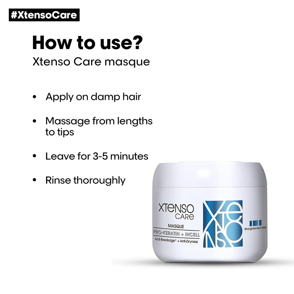 L'Oreal Paris Professionnel Xtenso Care Masque (196 gm)
