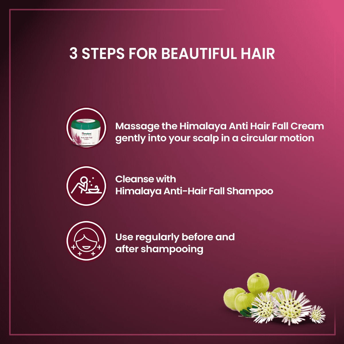 Himalaya Herbals Anti Hair Fall Cream for Men