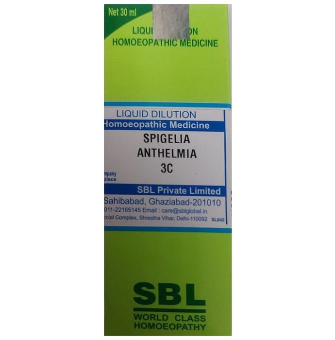 SBL Homeopathy Spigelia Anthelmia Dilution
