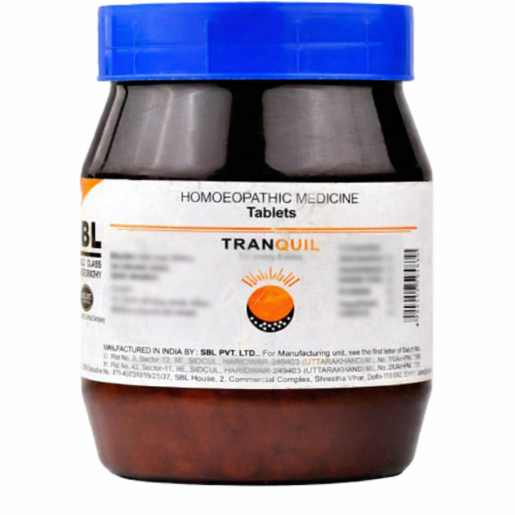 SBL Homeopathy Tranquil Tablets