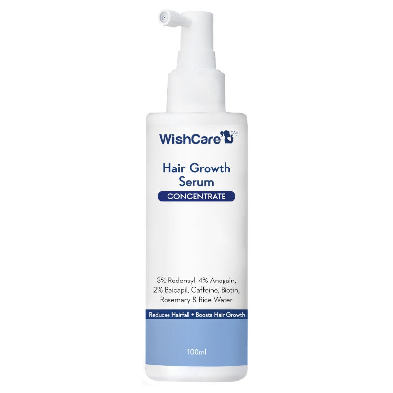 Wishcare Hair Growth Serum Concentrate With 3% Redensyl, 4% Anagain, Rice Water, Biotin