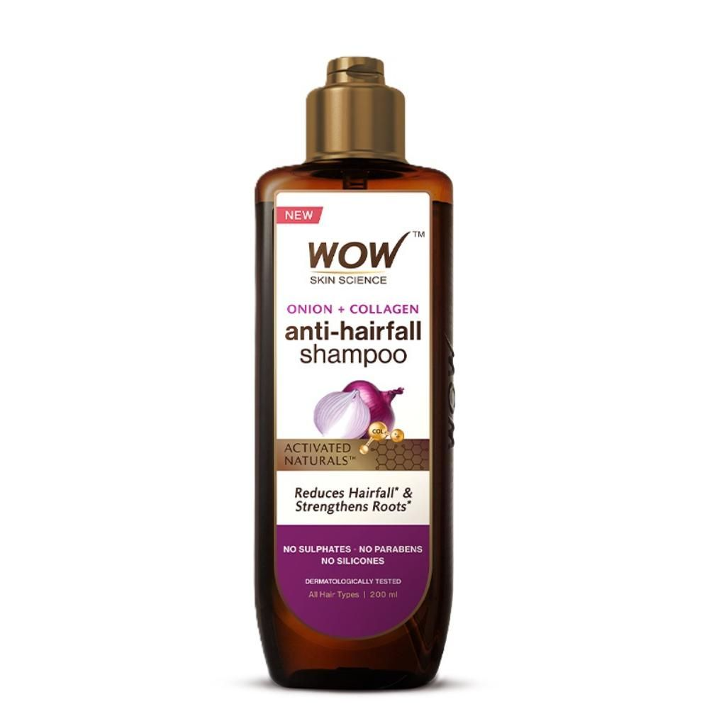 Wow Skin Science Red Onion Black Seed Oil Shampoo