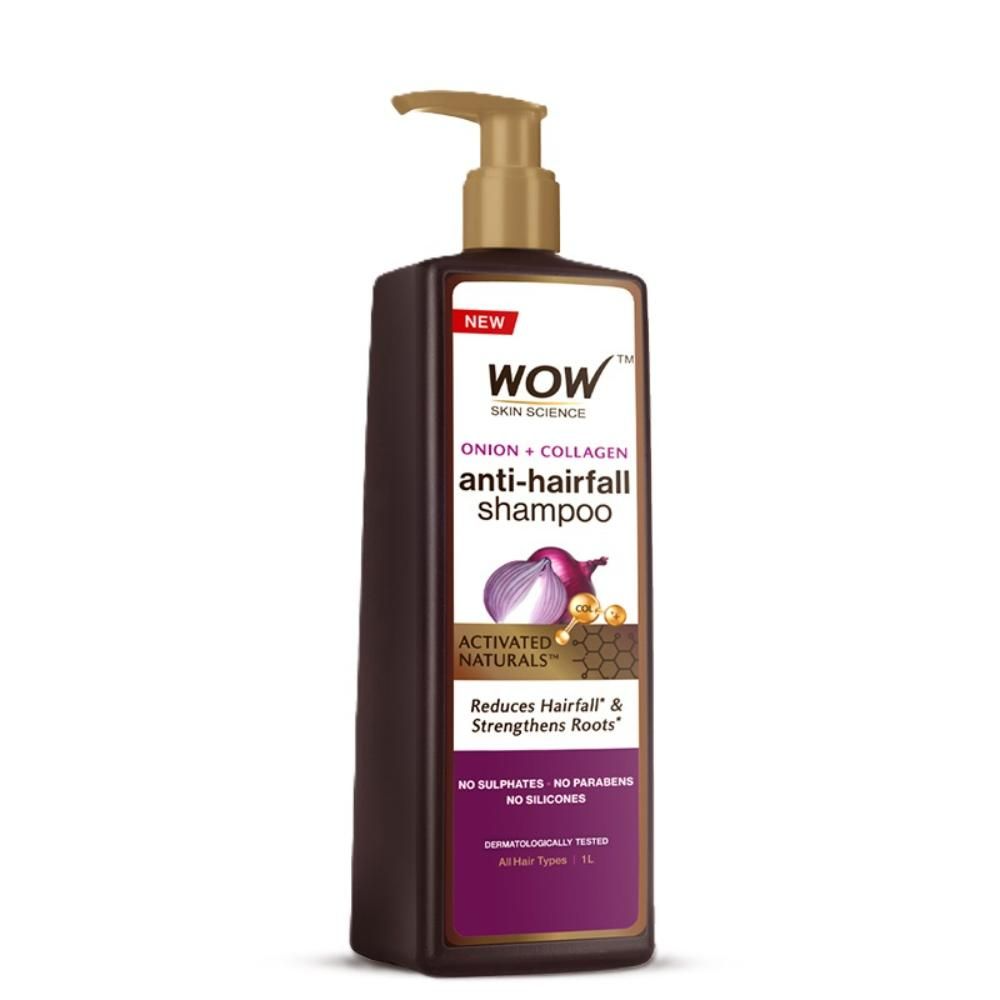 Wow Skin Science Red Onion Black Seed Oil Shampoo