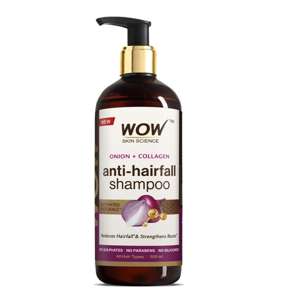 Wow Skin Science Red Onion Black Seed Oil Shampoo