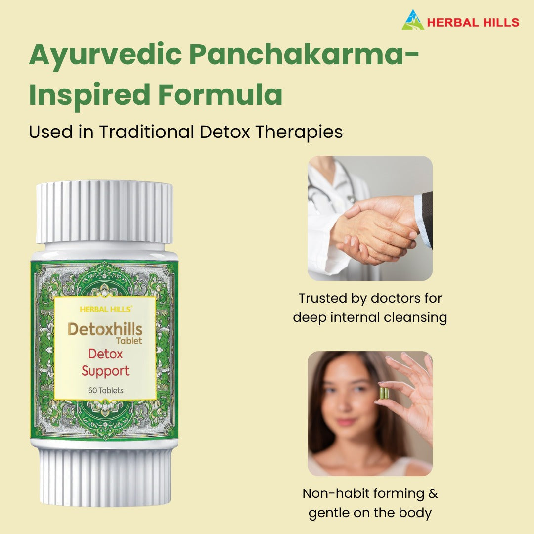 Herbal Hills Ayurveda Detox Hills Tablets