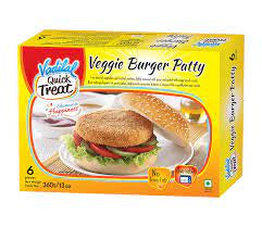 Vadilal Veggie Burger Patty (6 Pcs) 360g