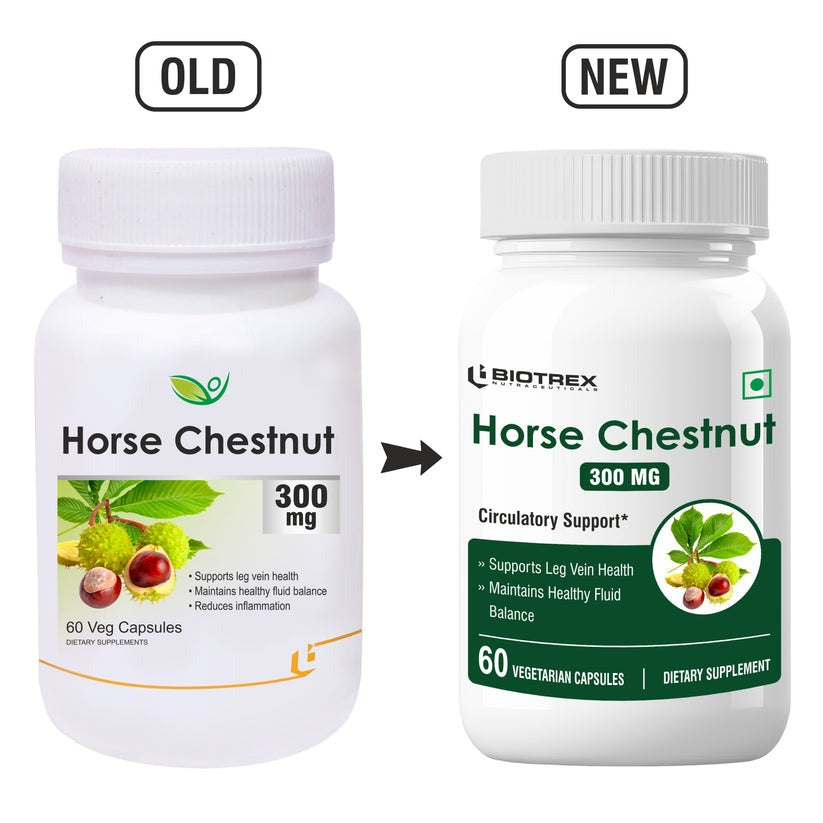 Biotrex Horse Chestnut 300Mg Veg Capsules