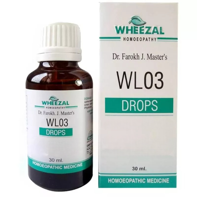 Wheezal Homeopathy WL-03 Drops