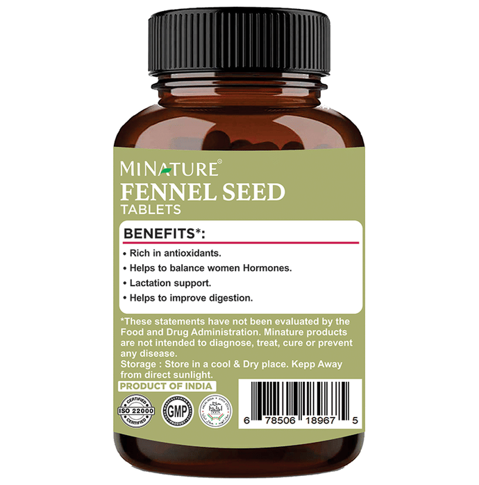 Minature Fennel Seed Tablets