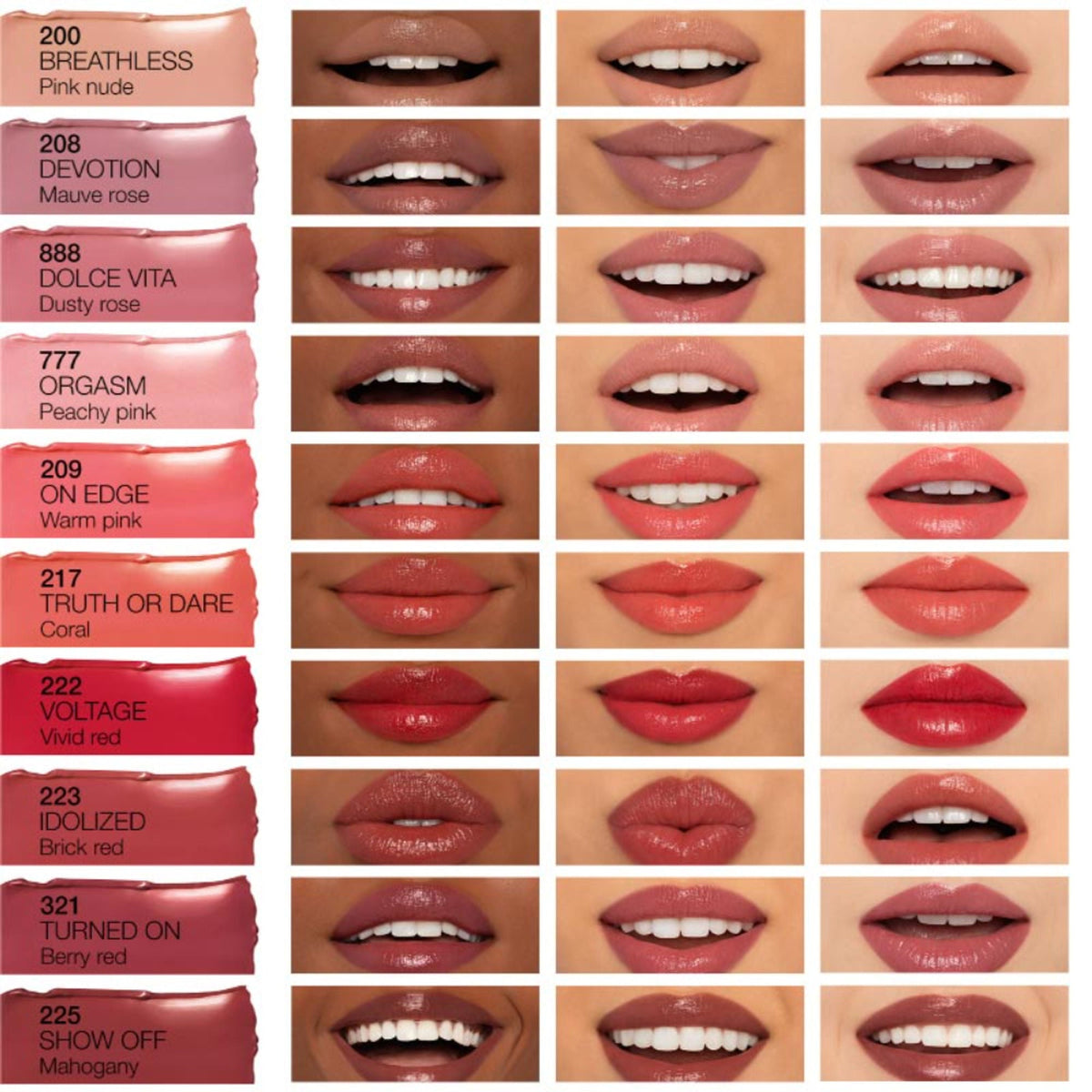 NARS Afterglow Sensual Shine Lipstick - Truth Or Dare