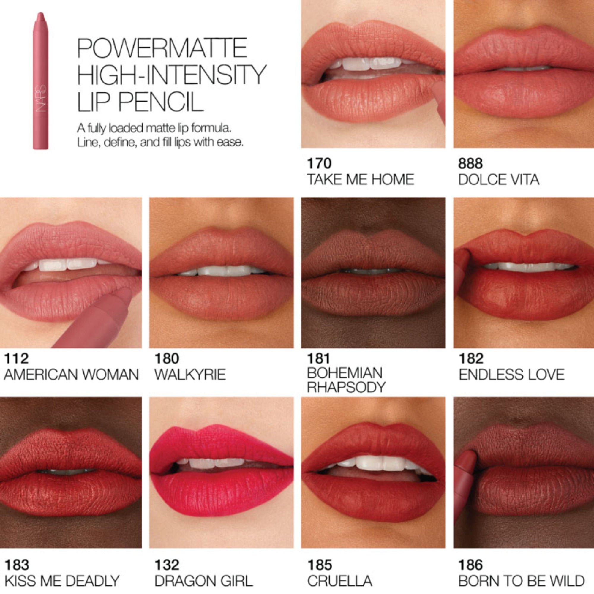 NARS Powermatte High Intensity Lip Pencil - Walkyrie