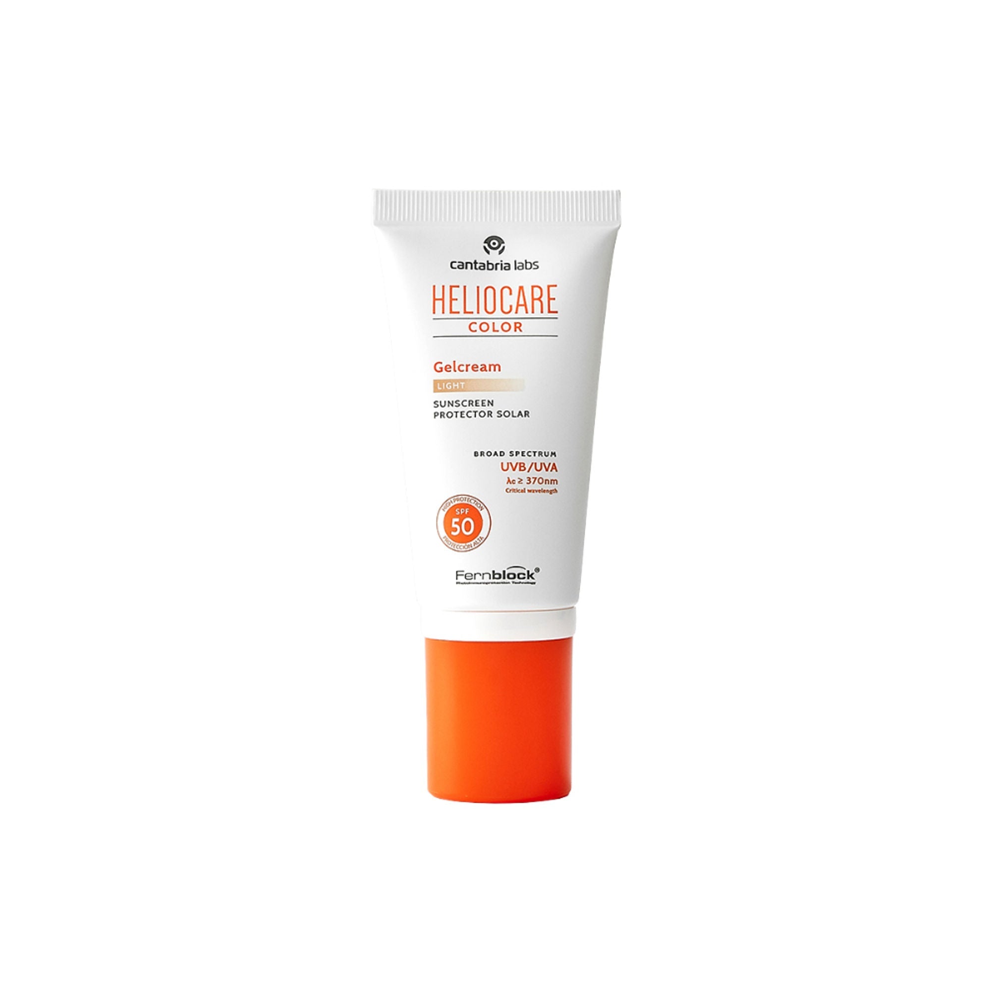 Heliocare Color Gel Cream Tinted Sunscreen SPF 50 Uva & Uvb Protection, No White Cast, Dewy Finish