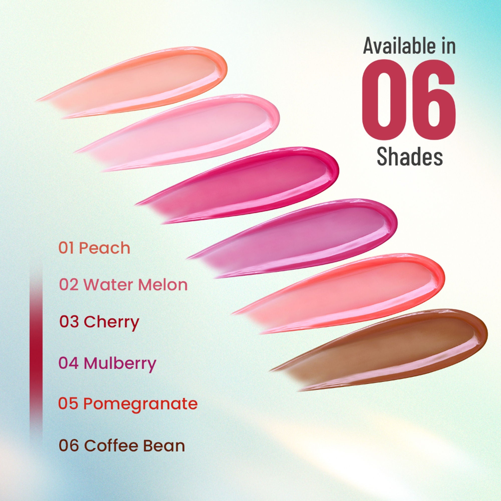 Swiss Beauty Kiss Kandy Tinted Lip Balm | Non-Sticky with Olive Oil & Vitamin E - 01 Peach
