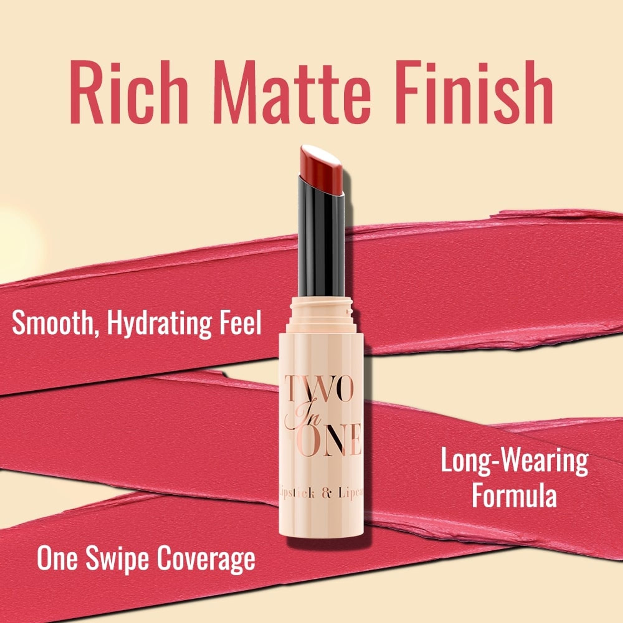 Character Two In One - Lipstick & Lipcare - Cto101
