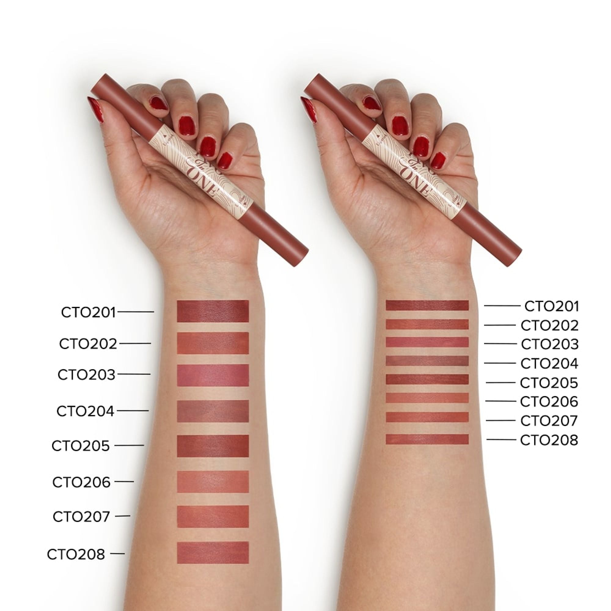 Character Two In One - Lipstick & Lipliner - Cto206