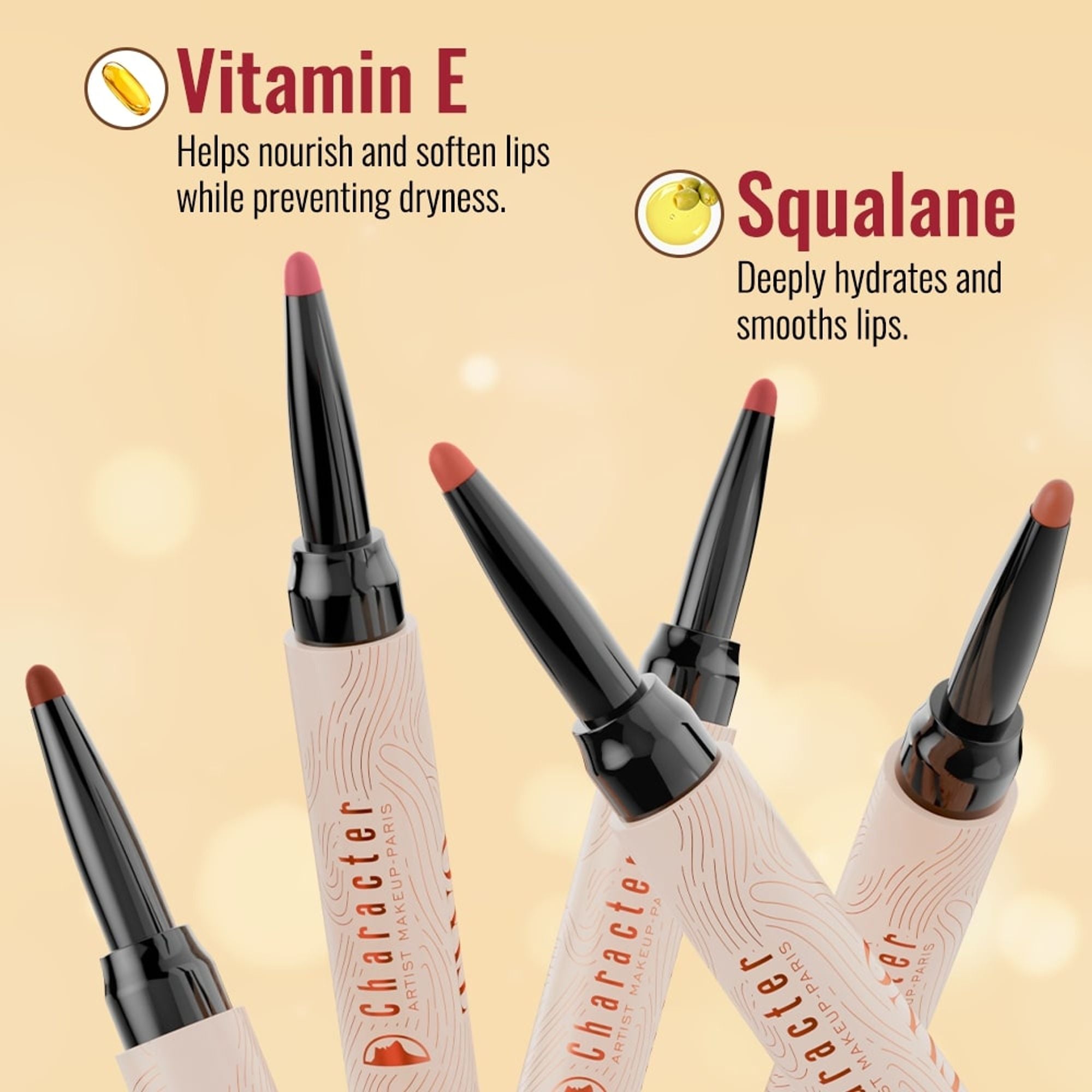 Character Two In One - Lipstick & Lipliner - Cto206