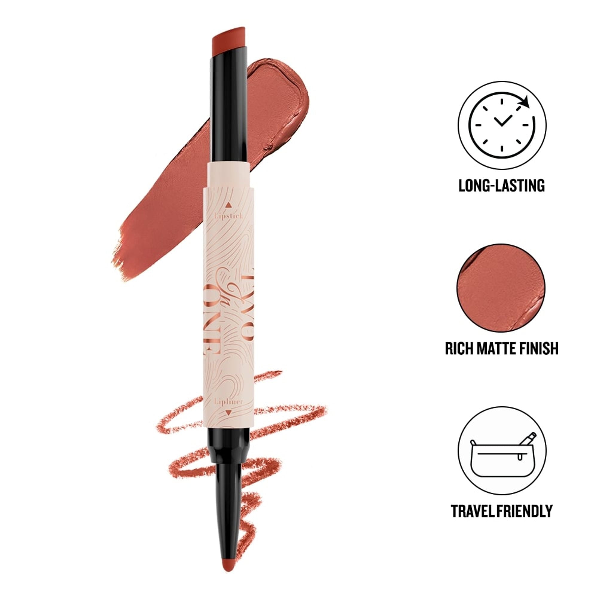 Character Two In One - Lipstick & Lipliner - Cto207