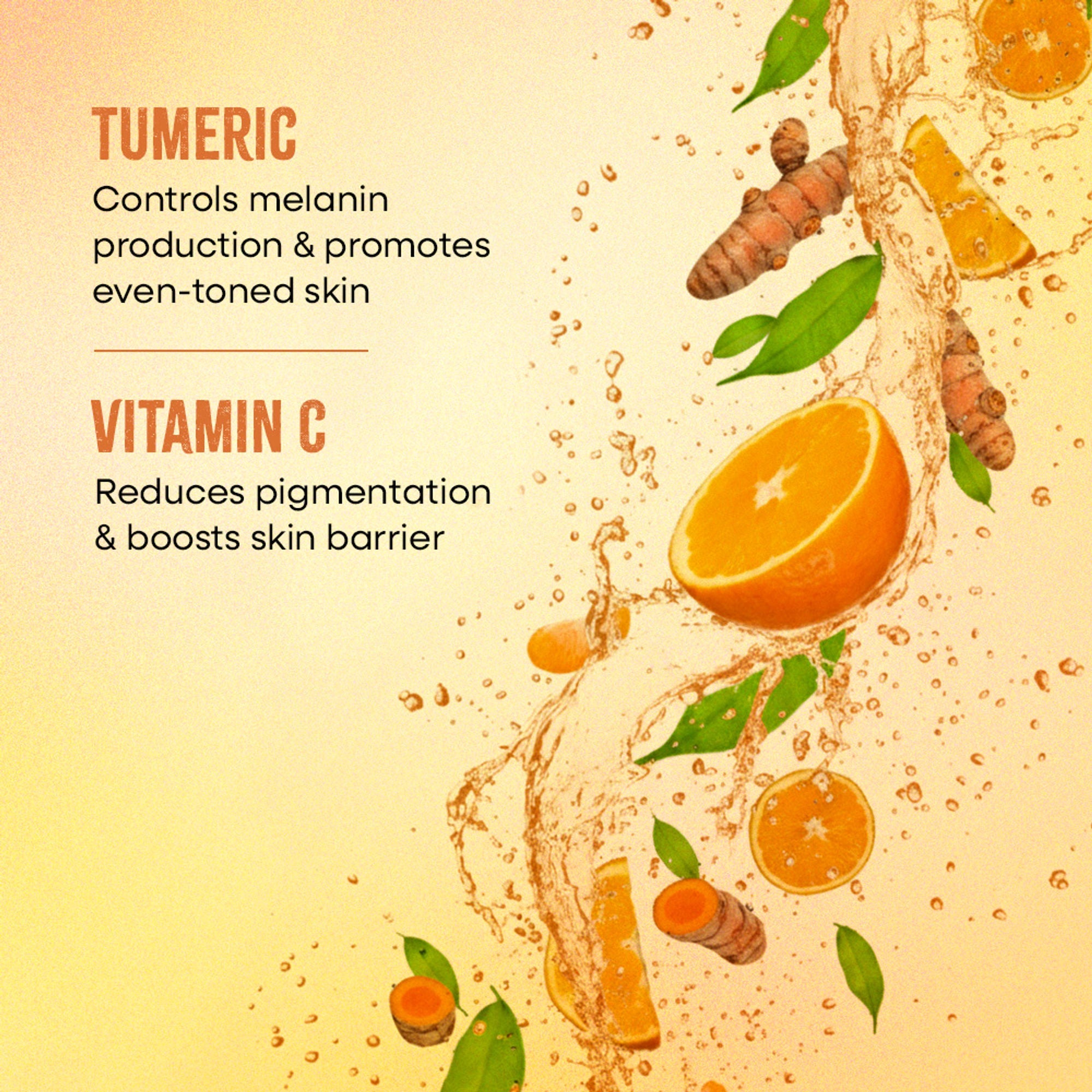 Nykaa Naturals Korean Sheet Mask With Turmeric & Vitamin C For Glow & Brightening