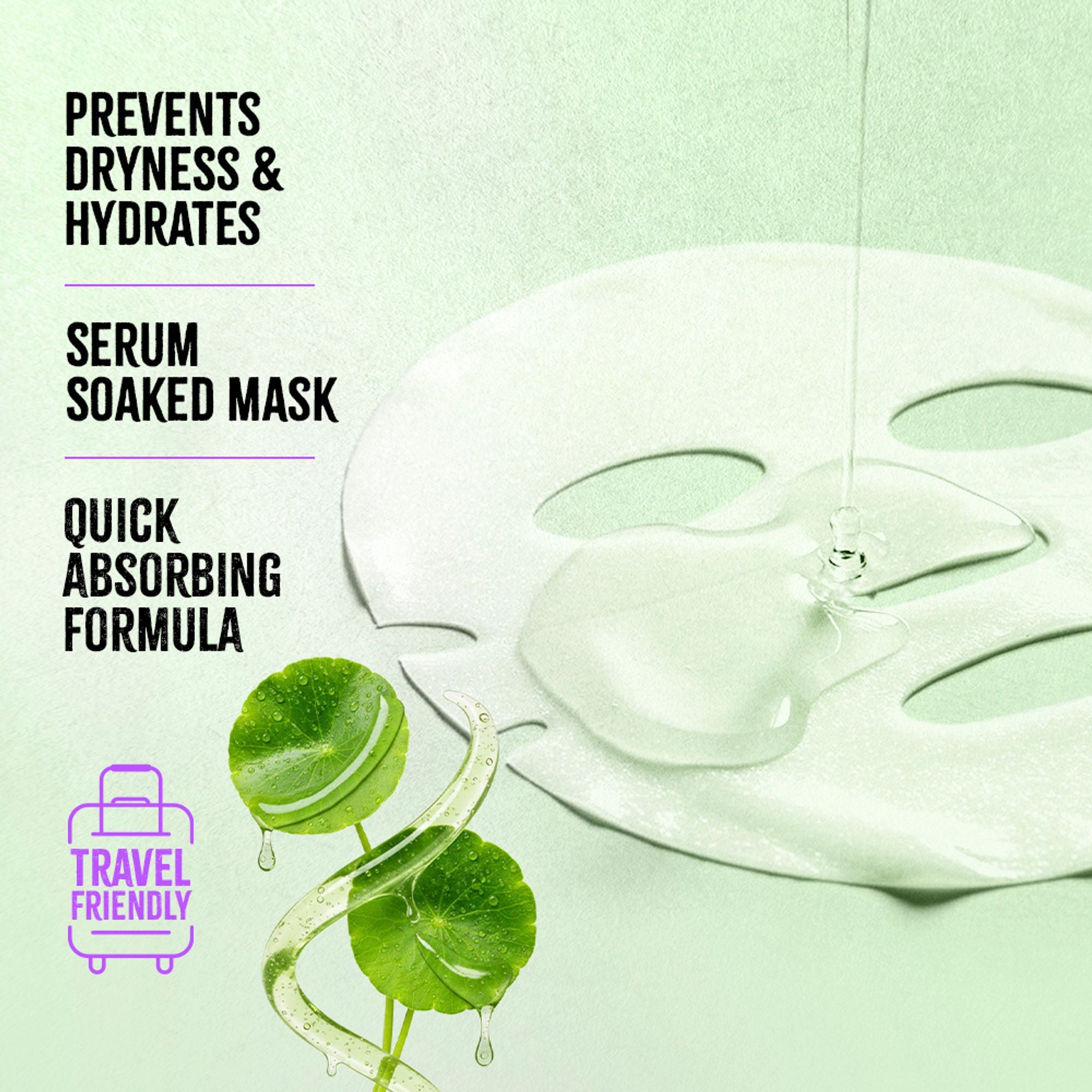 Nykaa Naturals Korean Sheet Mask With Cica & Ceramide For Barrier Repair & Deep Hydration Boost