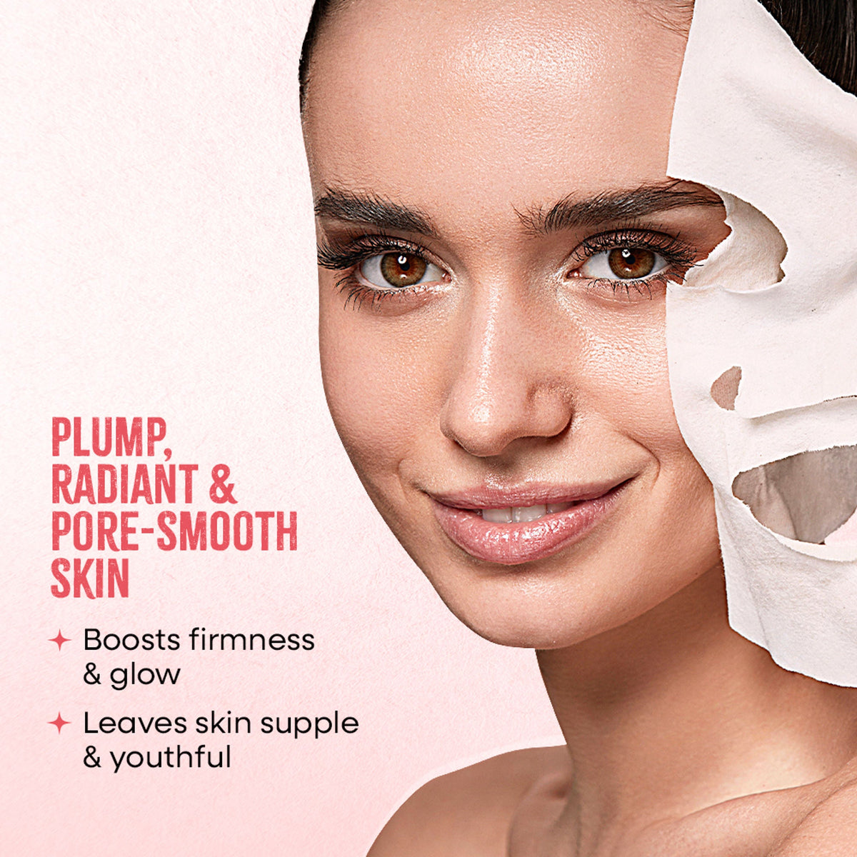 Nykaa Green Tea + Aloe Vera Sheet Mask For Hydrated Skin - Formulated in Korea - For All Skin Types - Red Wine And Collagen