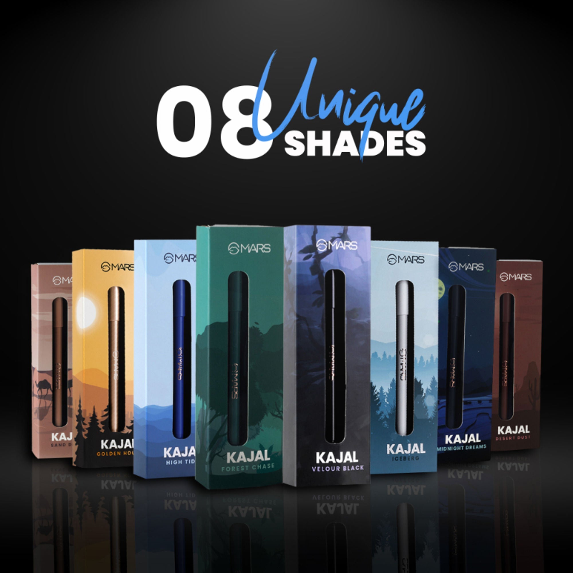 MARS Cosmetics Won't Smudge Won't Budge Kajal - Midnight Dreams