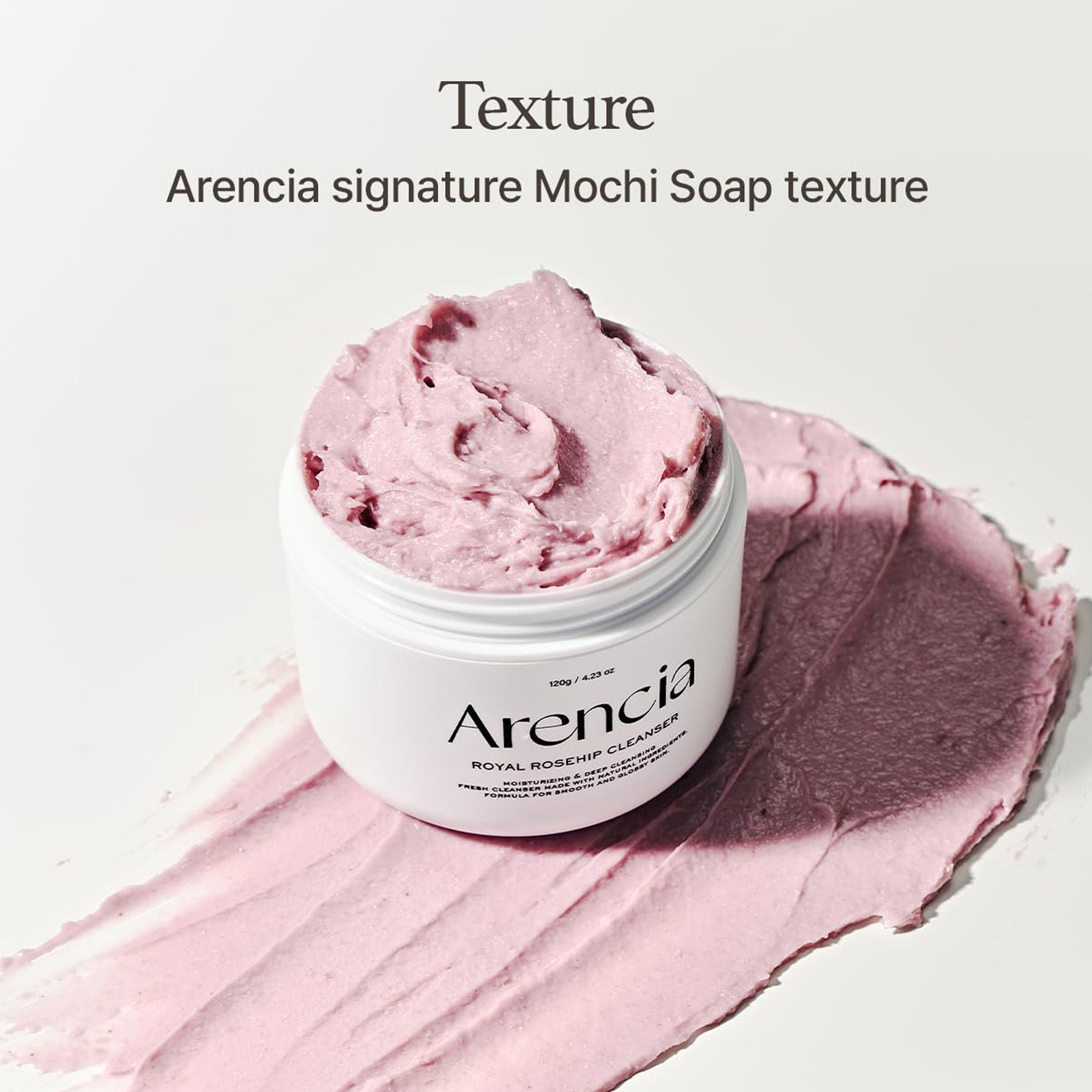 Arencia Fresh Rosehip Rice Mochi Cleanser - All-In-One Cleanser