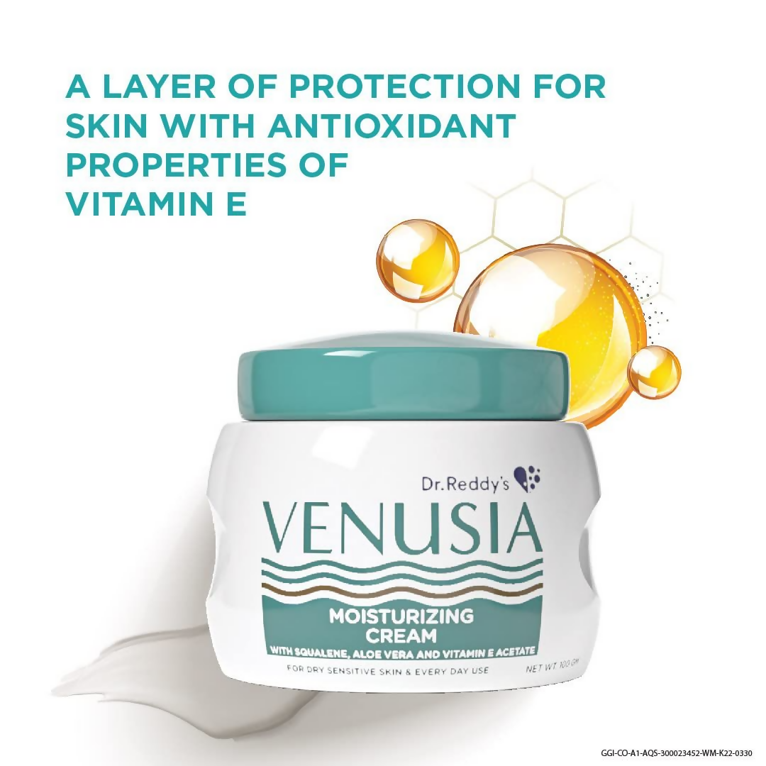 Dr. Reddy's Venusia Moisturizing Cream body & Face Cream For Dry To Very Dry Skin