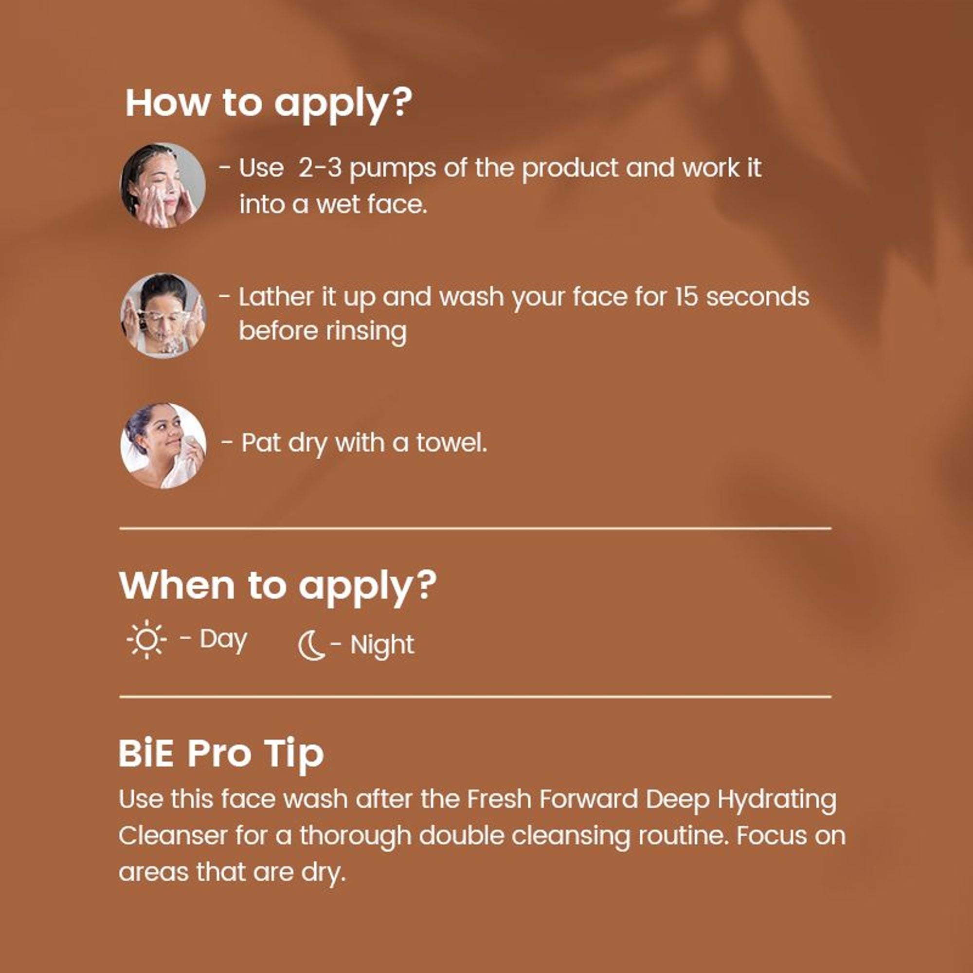 BiE Vin Rouge- Renewing Face Wash