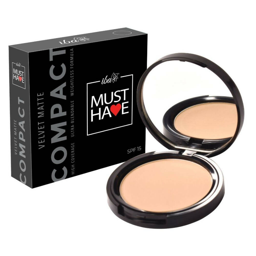 Iba Must Have Velvet Matte Compact - Pure Ivory