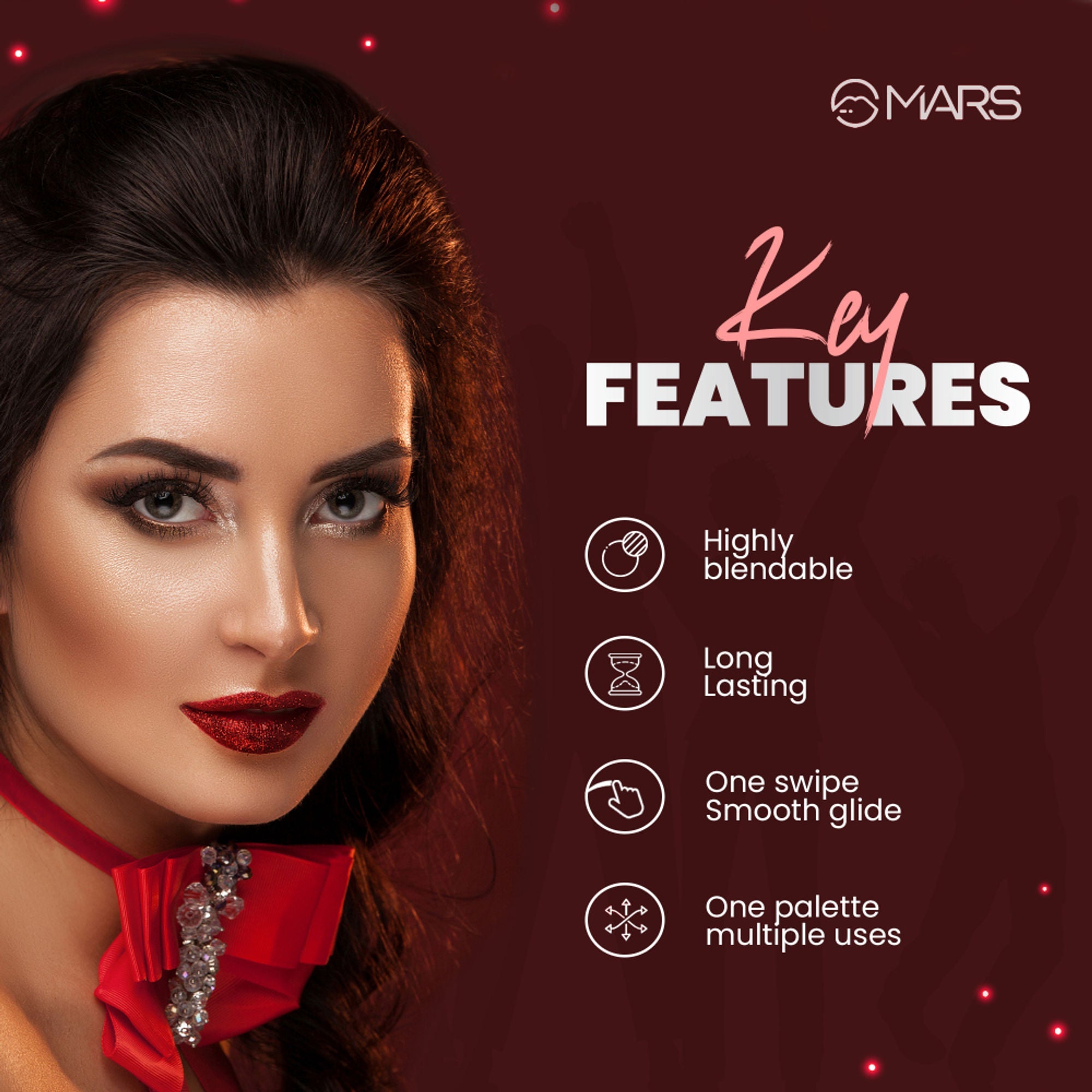 MARS Cosmetics Dance Of Joy Eyeshadow Palette - Shade 03