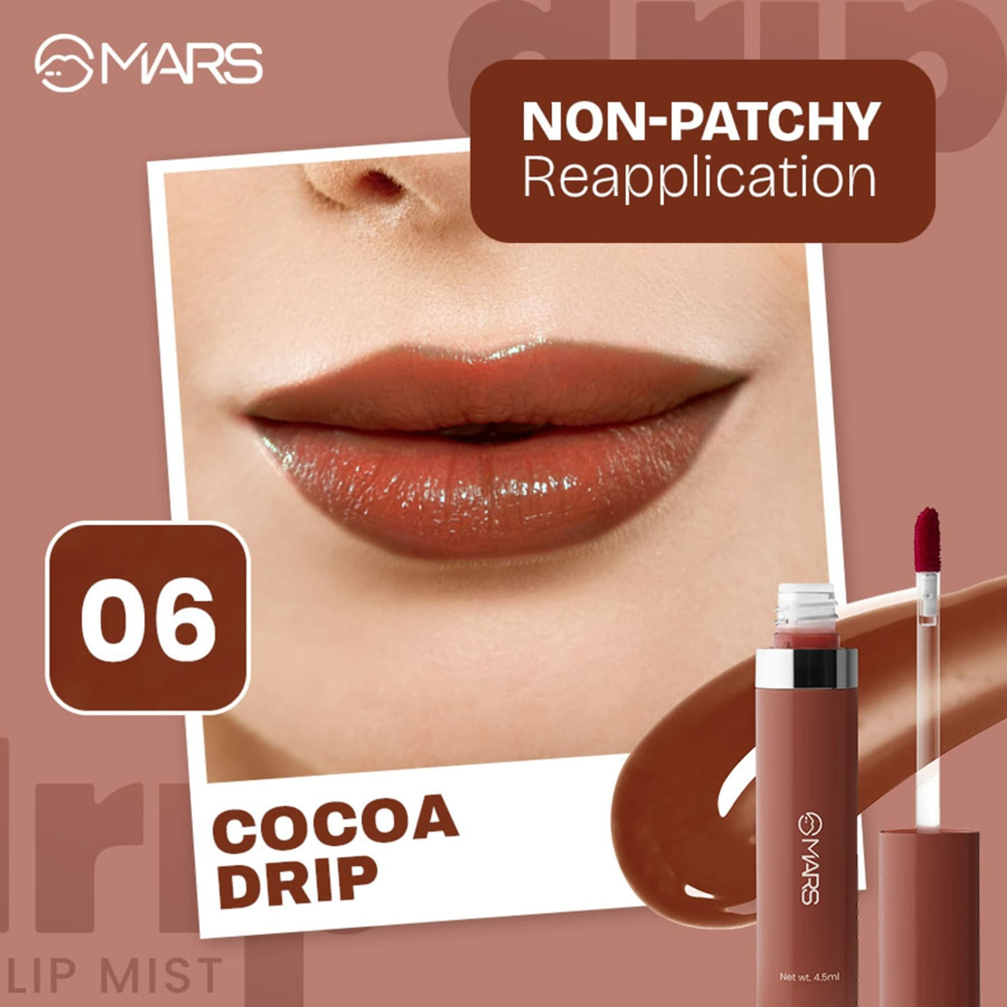 MARS Cosmetics Drip Lip Mist - 06 Cocoa Drip