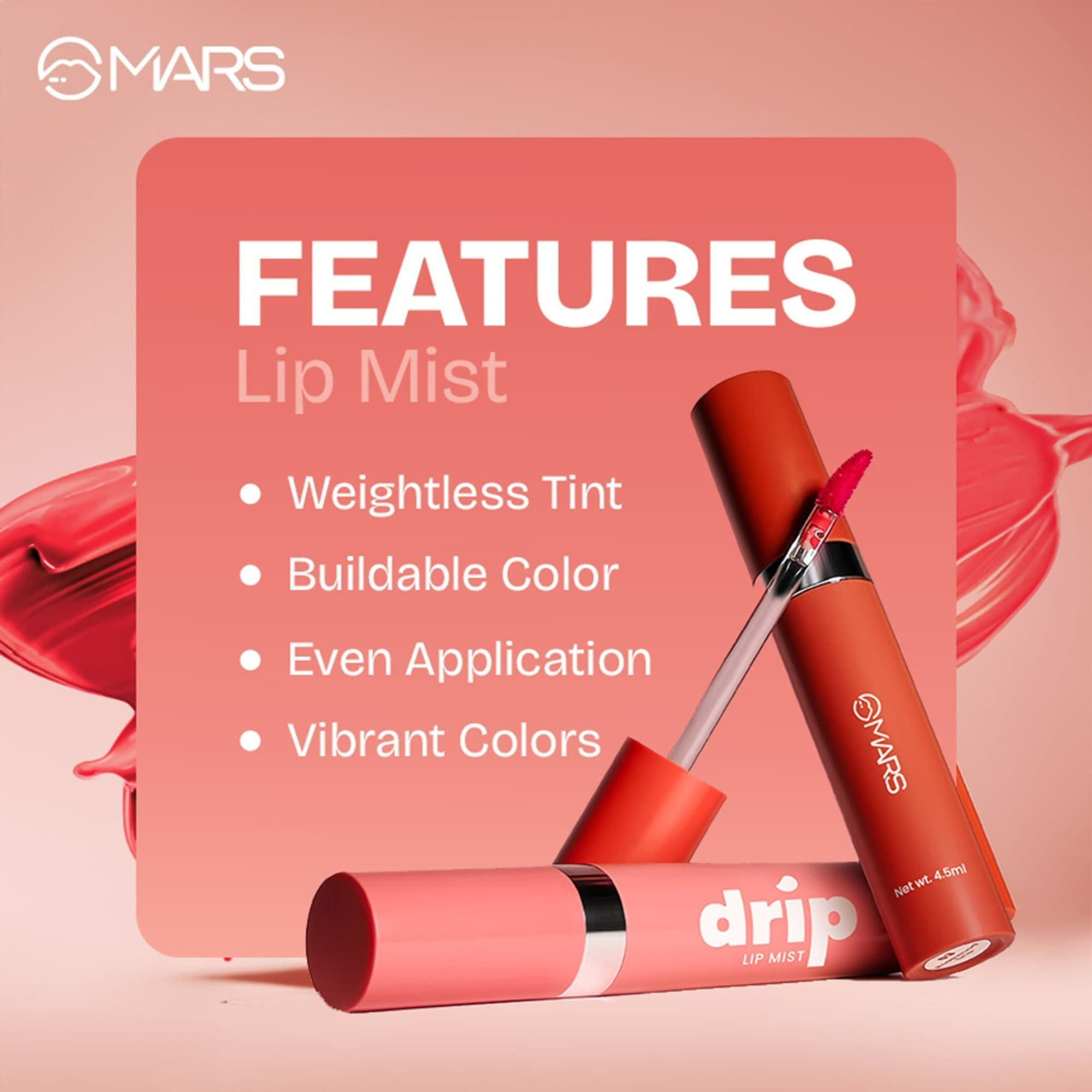 MARS Cosmetics Drip Lip Mist - 08 Plum Drip