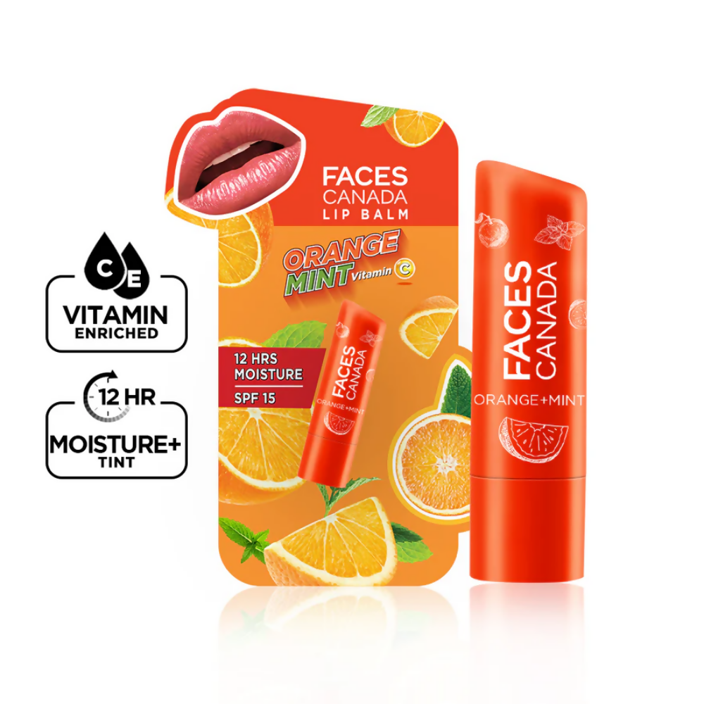 Faces Canada Vitamin C Lip Balm - Orange Mint