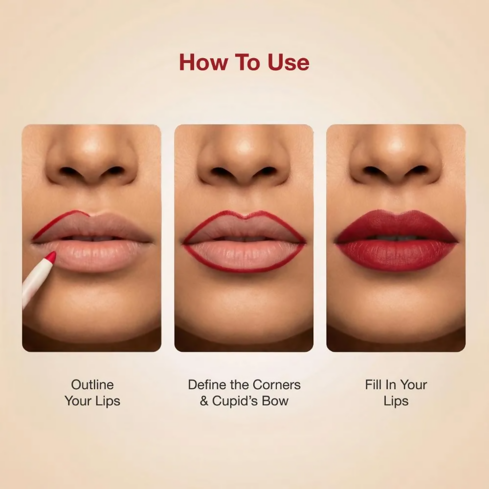 NY Bae 2-in-1 Lip Liner & Lip Colour - Kashmiri Mirch
