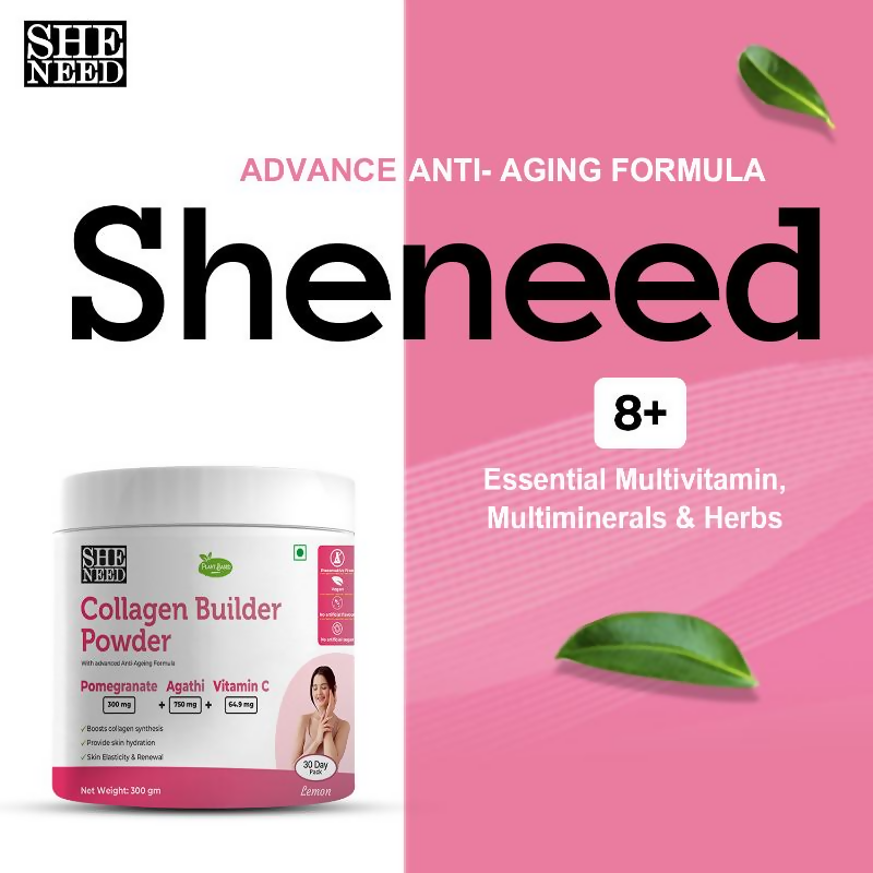SheNeed Plant Based Collagen Builder Powder