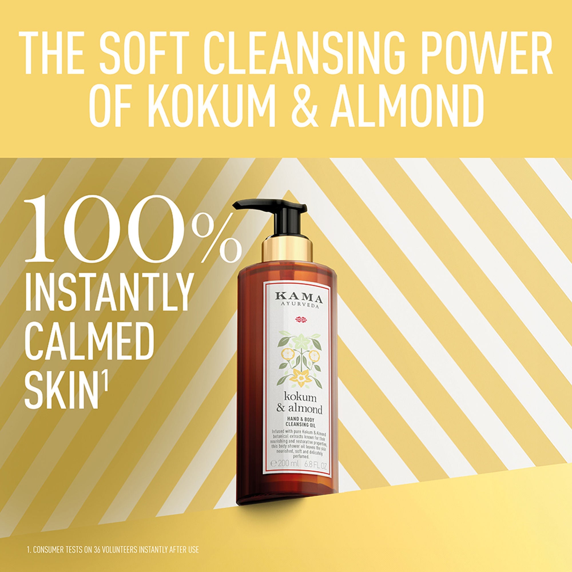 Kama Ayurveda Kokum Almond Nourishing Hand & Body Cleansing Oil with Paraben Free