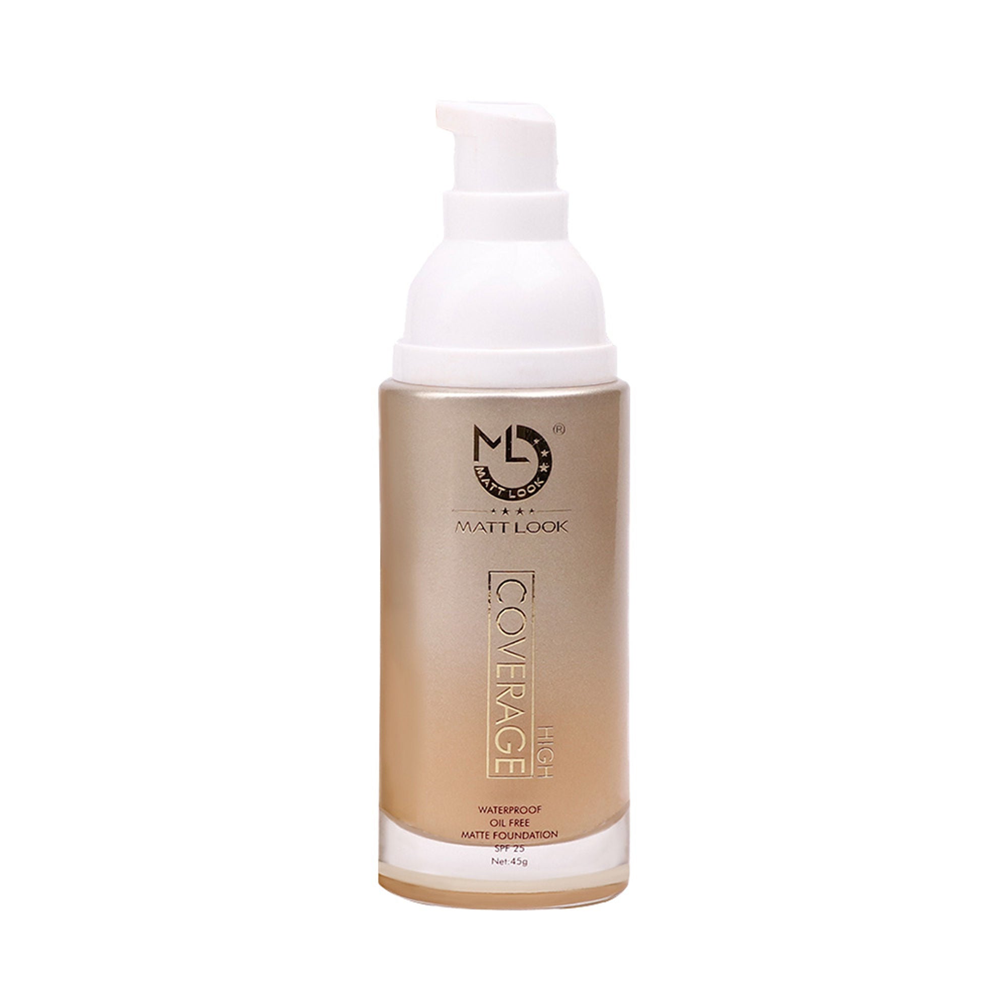 Matt Look High Coverage Foundation - Fawn