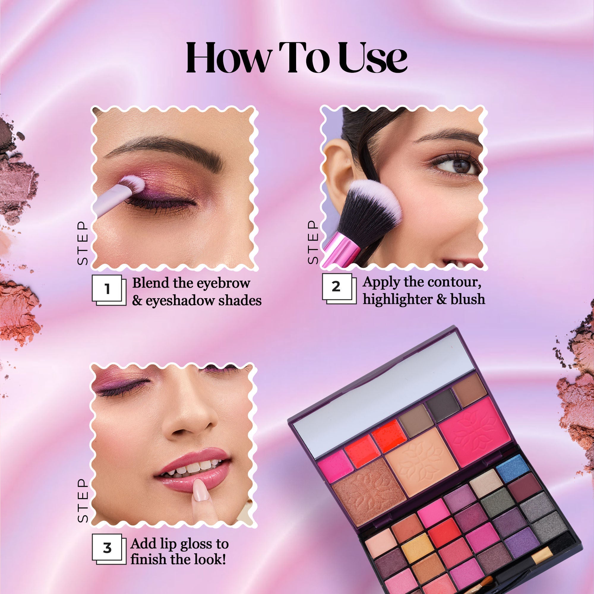 Hilary Rhoda The Collective Face Palette - Multi 01