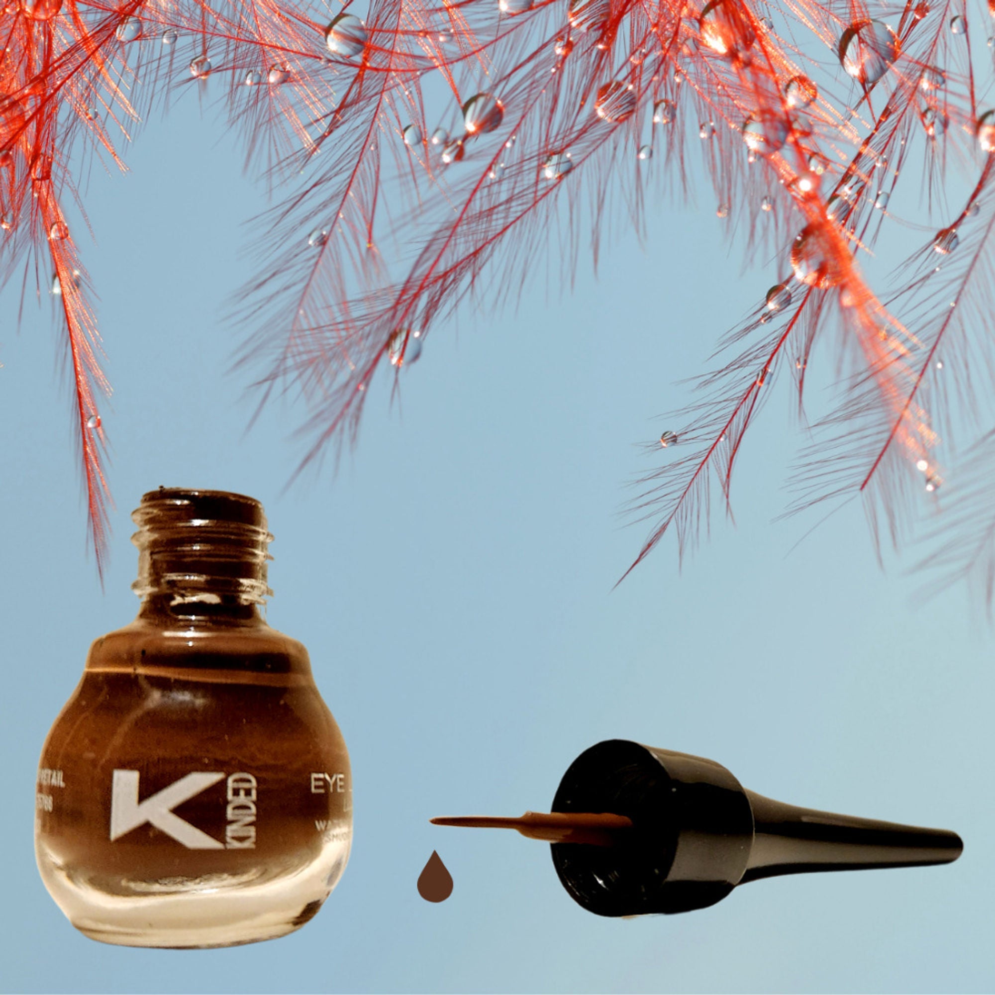 KINDED Liquid Eye Liner - Chocolate Brown