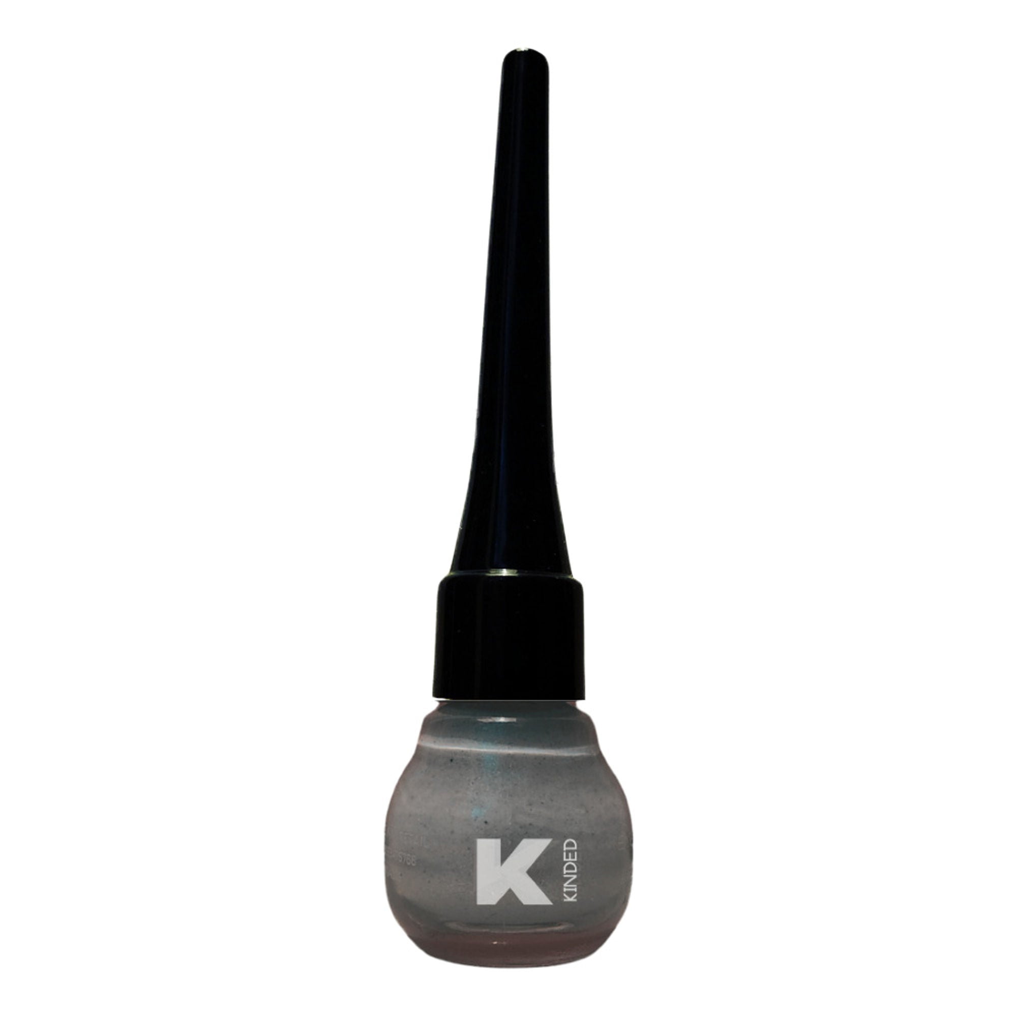 KINDED Liquid Metallic Eye Liner - Greyish Silver