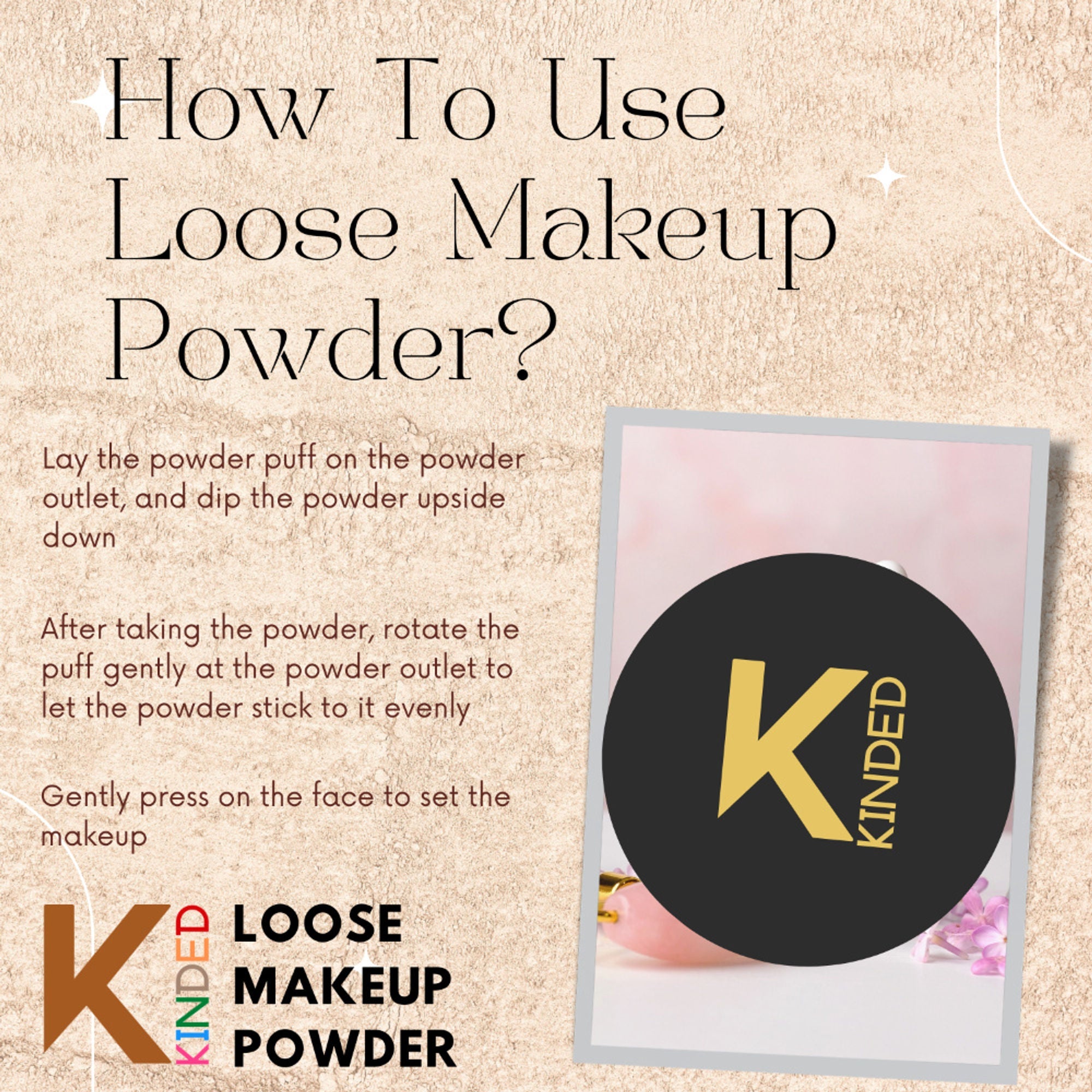 KINDED Setting Loose Powder - Rose Pink