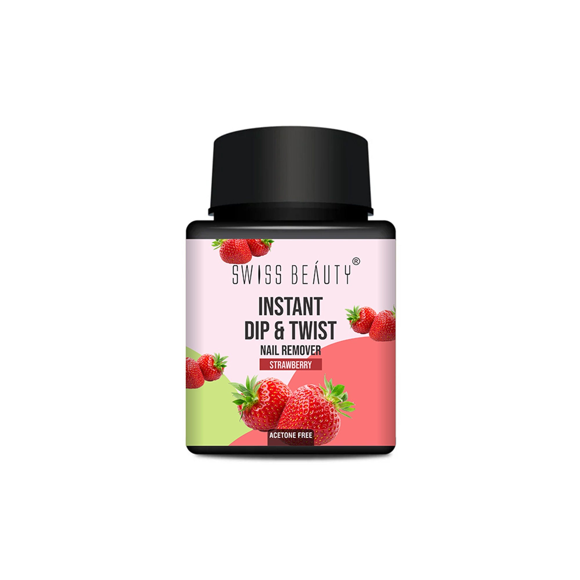 Swiss Beauty Instant Dip & Twist Nail Paint Remover - Strawberry Fresh