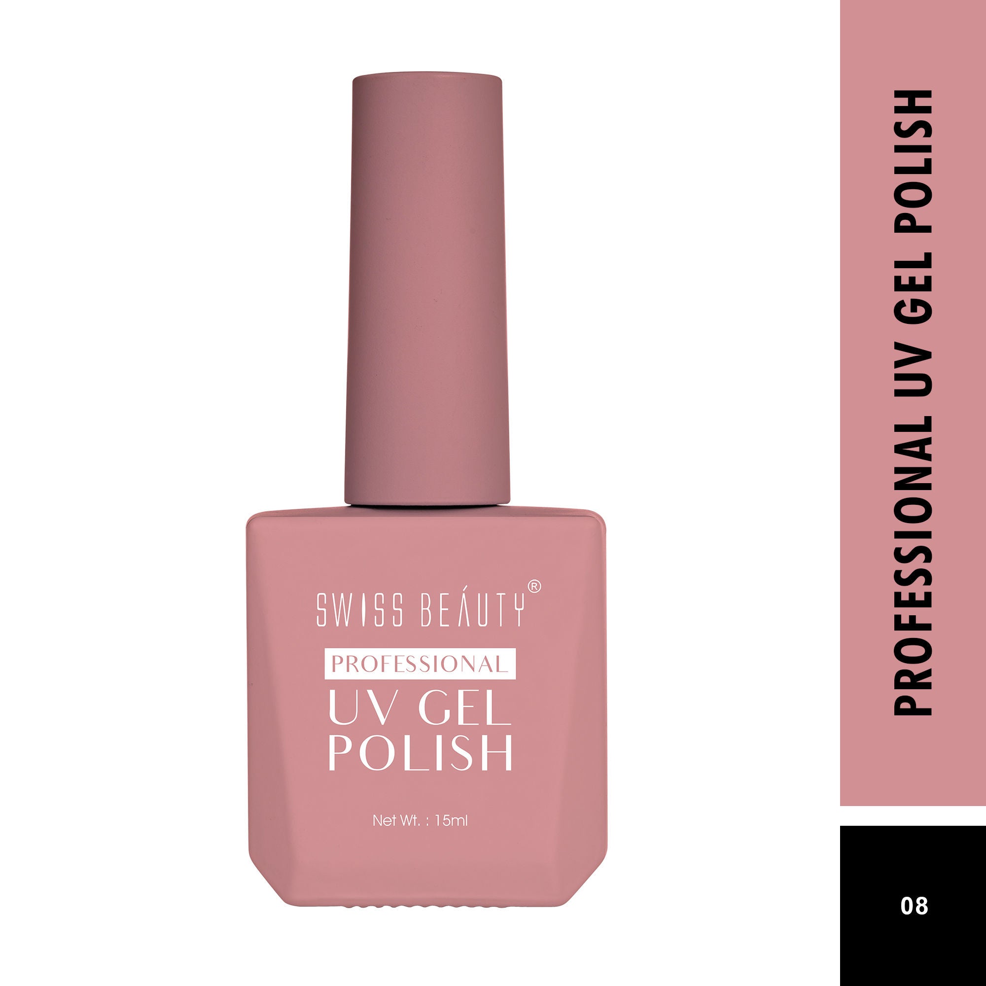 Swiss Beauty Professional UV Gel Nail Polish - Shade-08