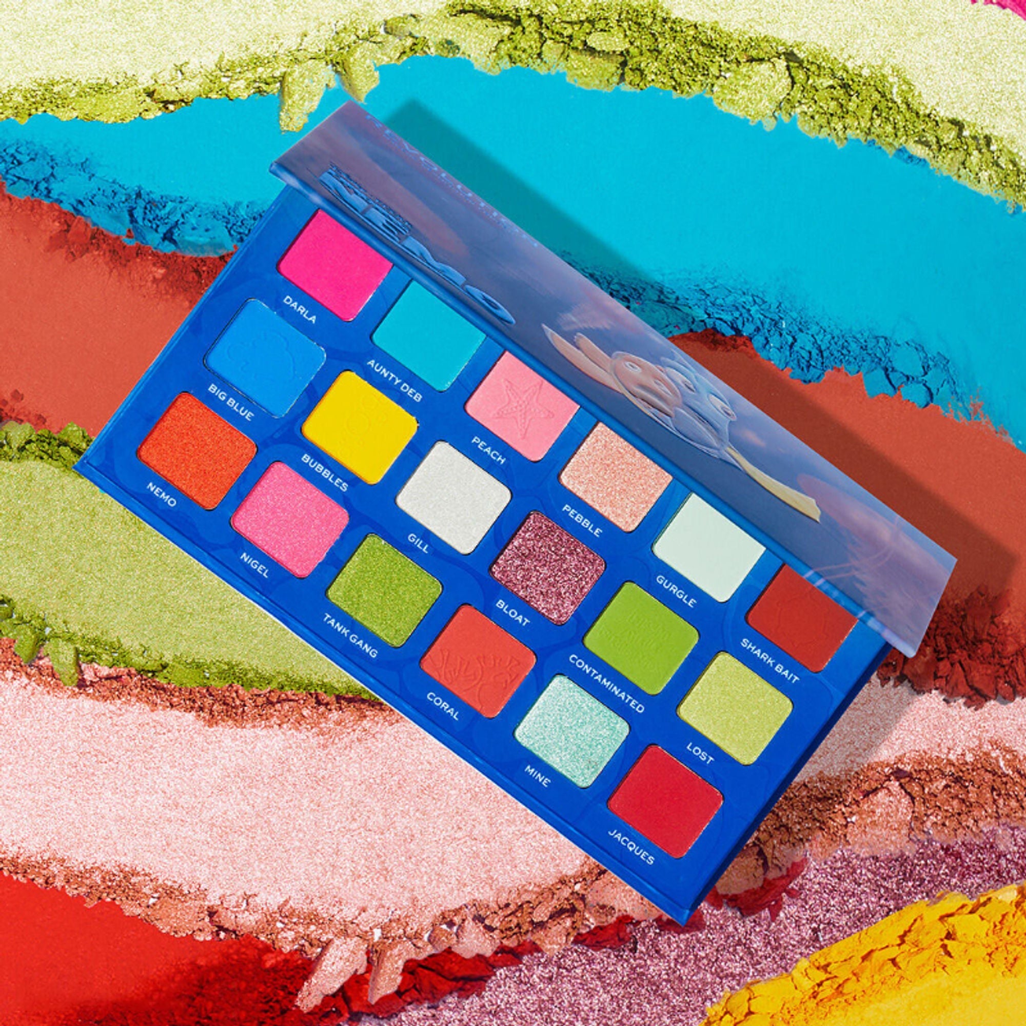 Makeup Revolution Disney Pixar鈥橲 Finding Nemo X Revolution Eyeshadow Palette