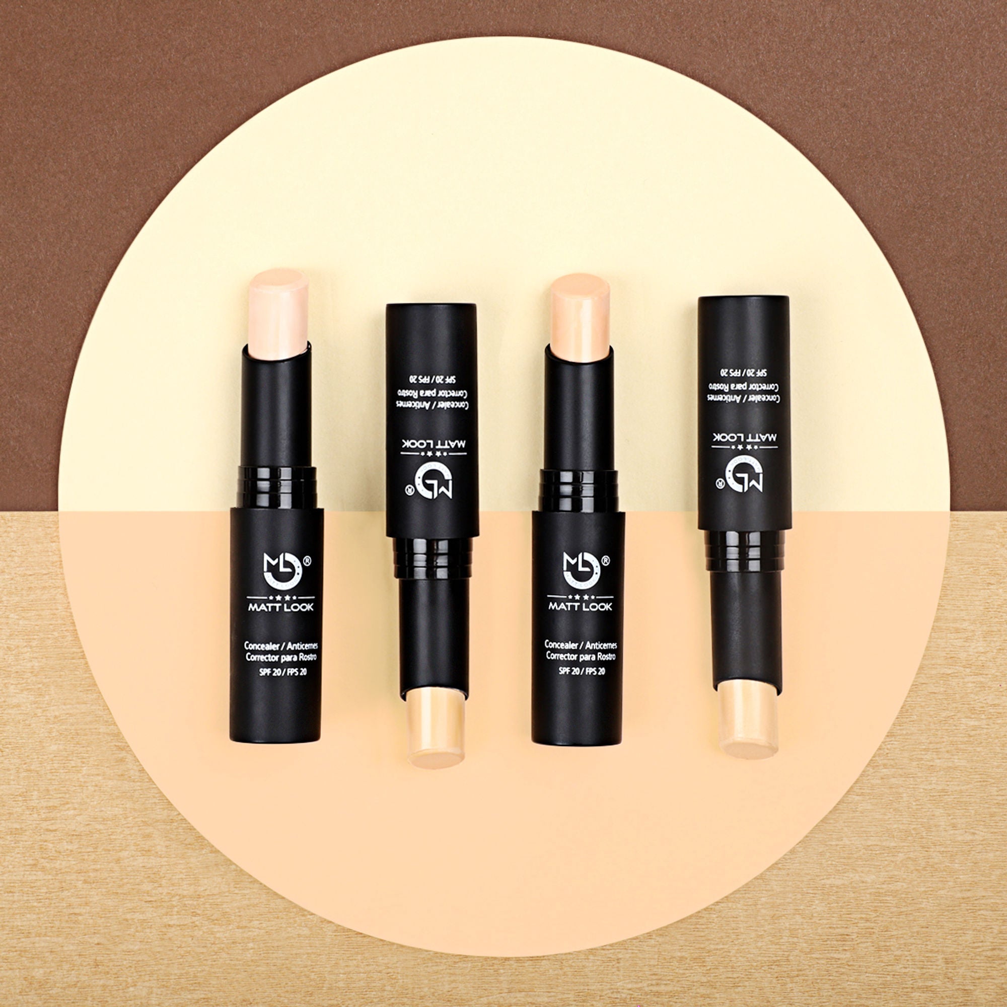 Matt Look Concealer & Anticernes SPF 20 - Blush