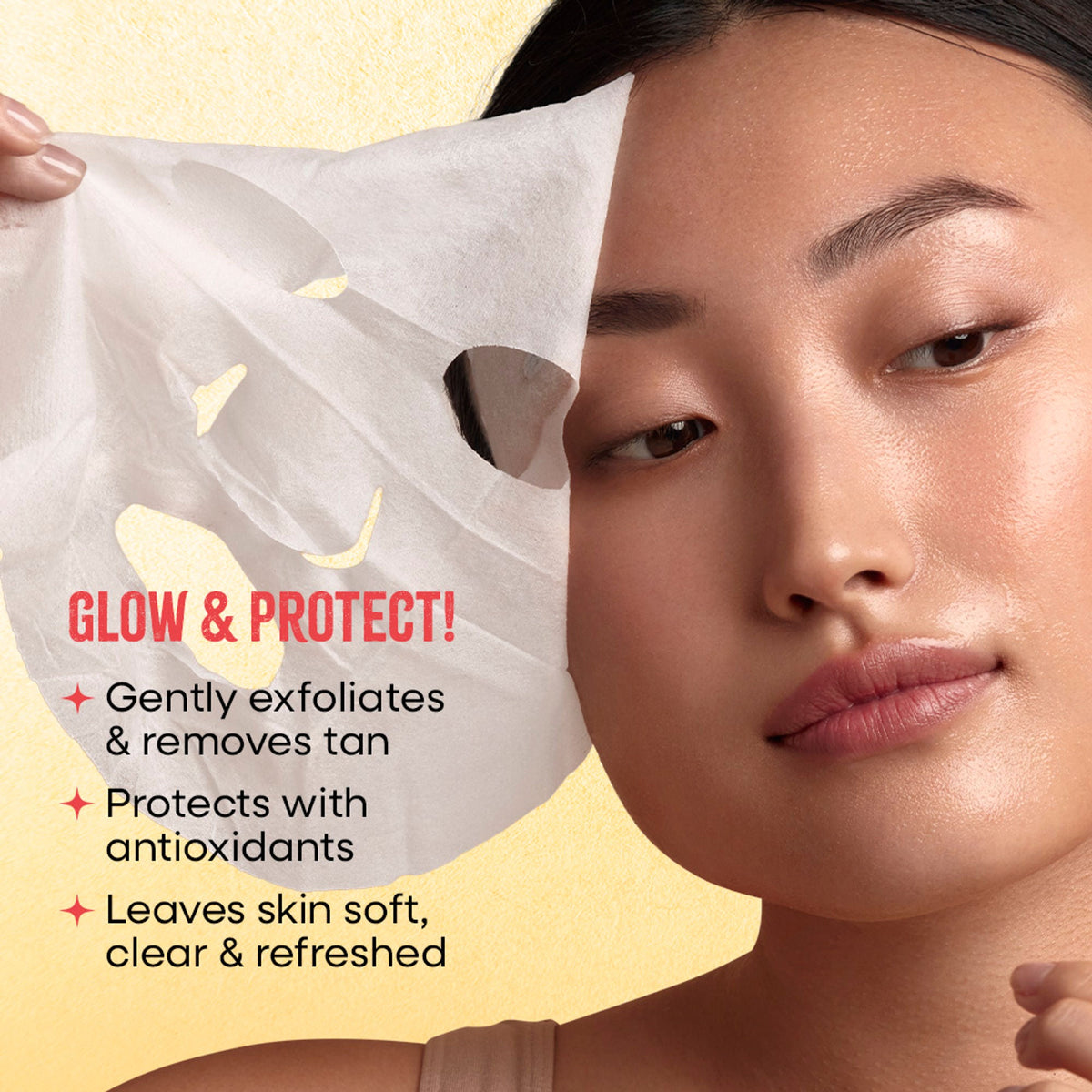 Nykaa Green Tea + Aloe Vera Sheet Mask For Hydrated Skin - Formulated in Korea - For All Skin Types - Besan & Turmeric