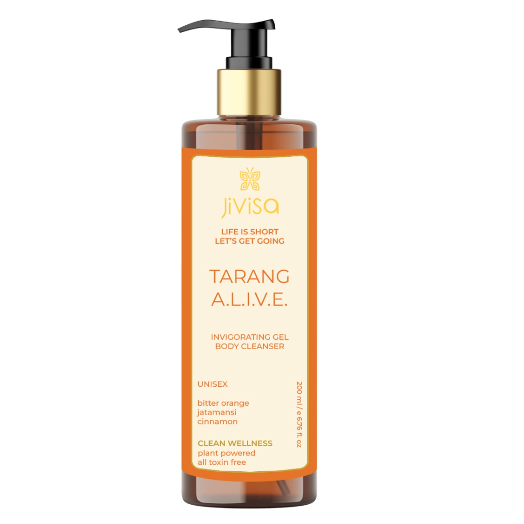 JiViSa Tarang Alive Invigorating Gel Body Cleanser