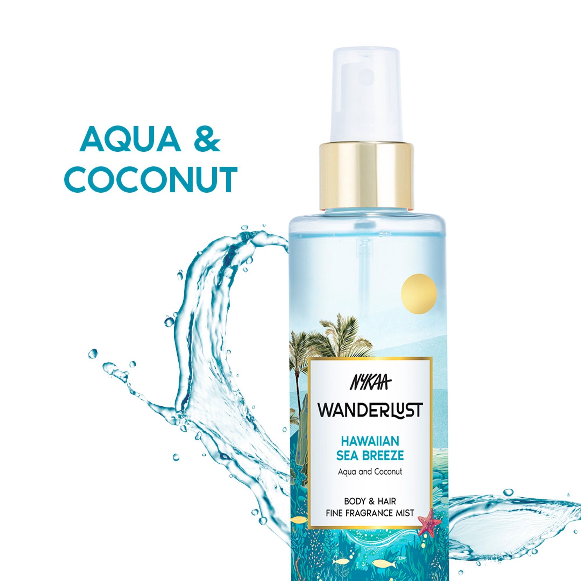 Wanderlust Fragrance Mist For Her - Hawaiian Sea Breeze